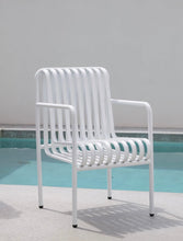 Load image into Gallery viewer, The “Aurora” white dining chair - metal
