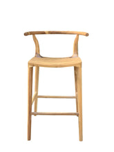 Load image into Gallery viewer, The “Oasis” Counter Stool - Teak Wood
