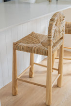 Load image into Gallery viewer, The Boheme counter stool- seagrass - pre order arriving February
