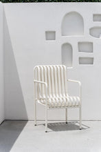 Load image into Gallery viewer, The “Aurora” white dining chair - metal
