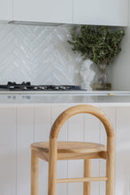 Load image into Gallery viewer, The Archie counter stool - rattan seat - pre order 12 - 14 weeks
