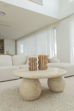 Load image into Gallery viewer, The Priscilla curve coffee table - travertine - pre order arriving late November
